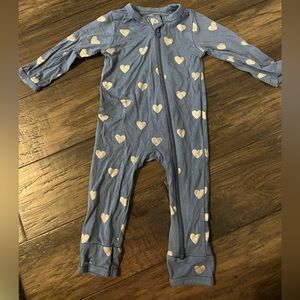 Kyte romper with hearts